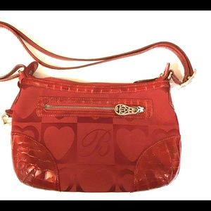 BRIGHTON RED CROSSBODY HANDBAG